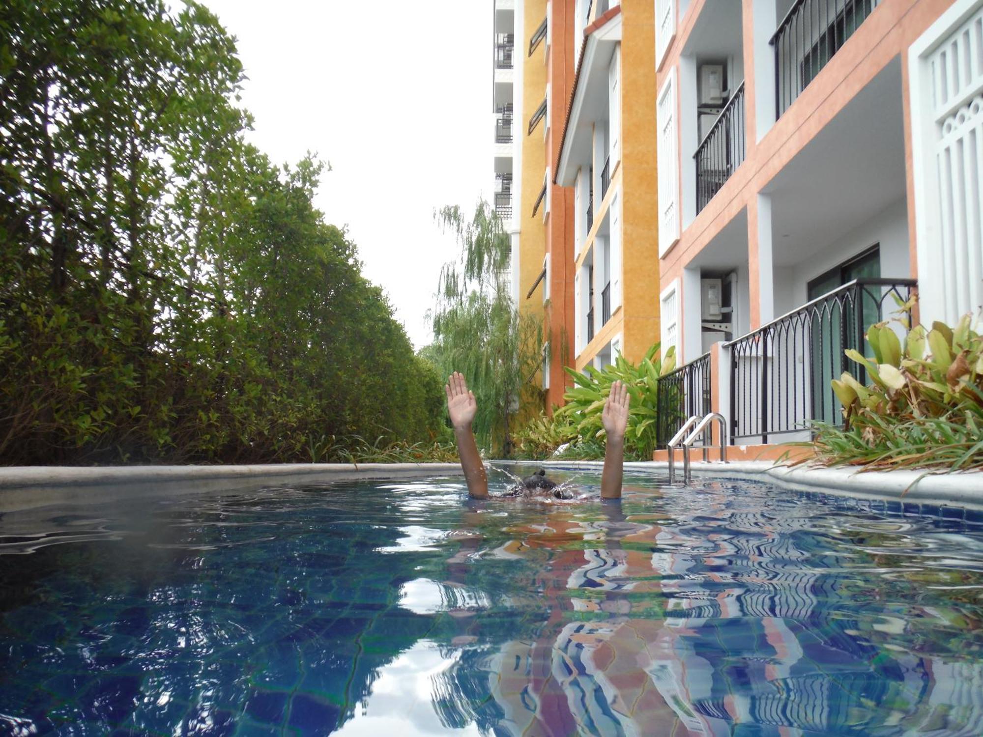Appartement Venetian Jomtien Pool Access Extérieur photo